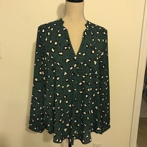 Lush leopard print tunic